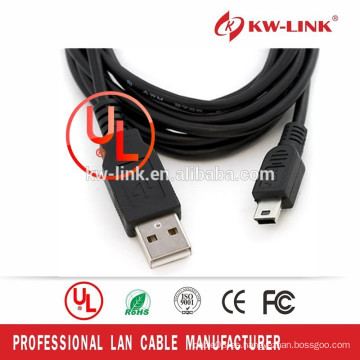 De Buena Calidad Cable personalizado USB 2.0 Cable USB para teléfono móvil Mini cable USB